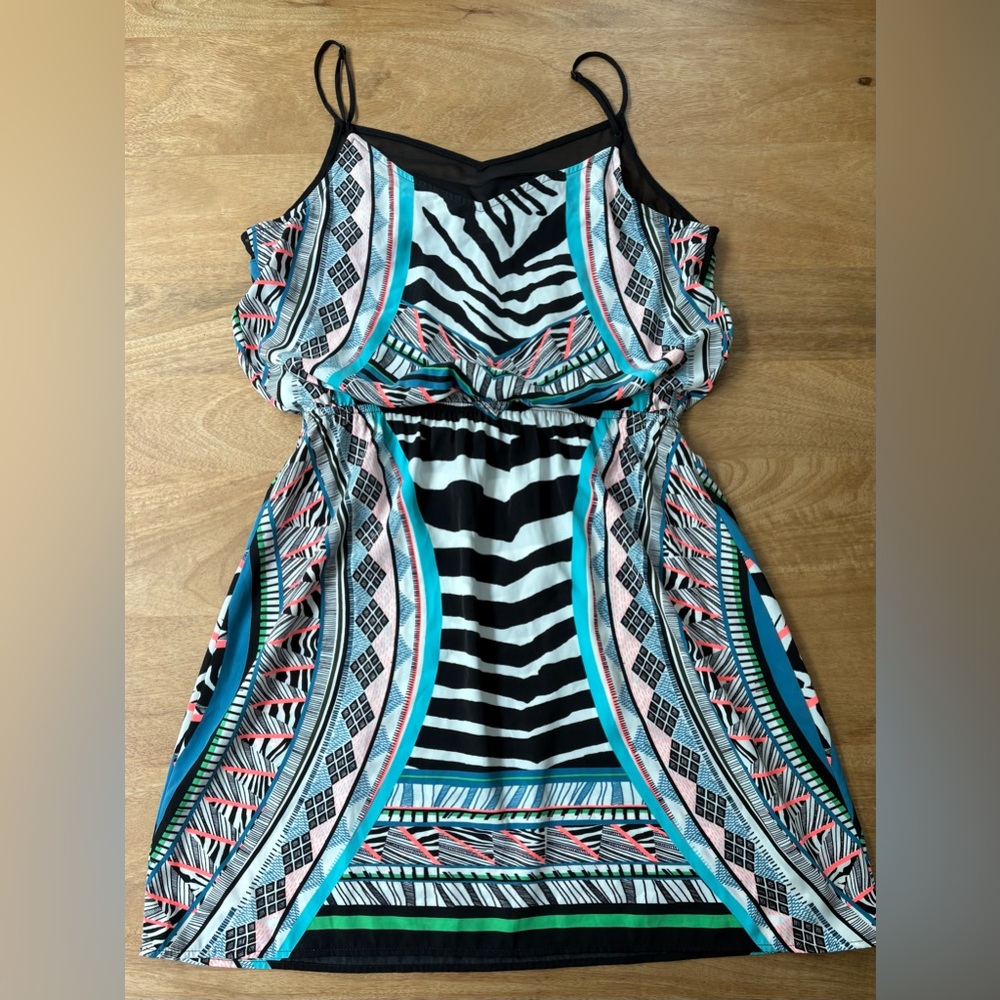 Eclectic Mini Dress - Size S - Picture 3 of 8